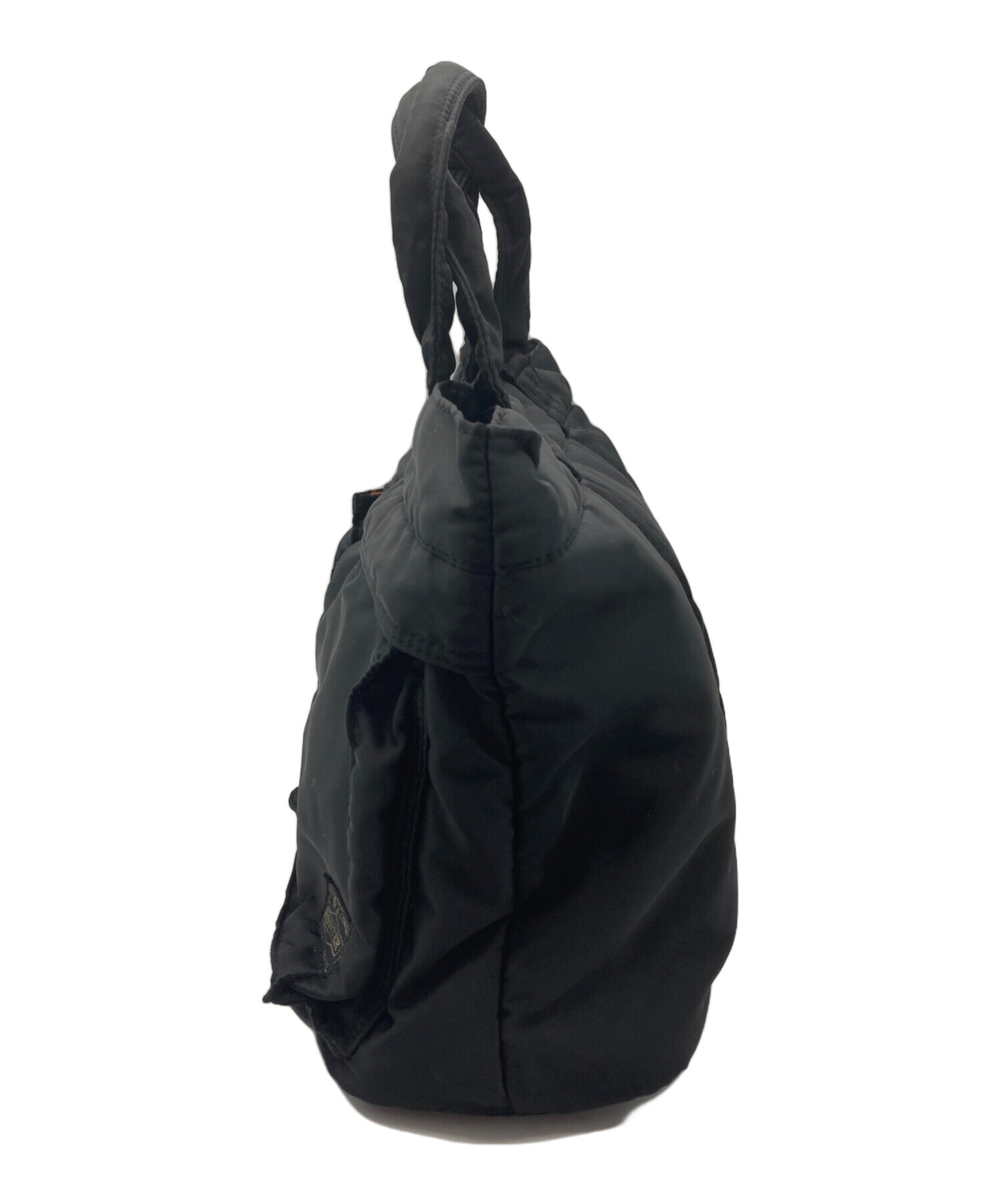 中古・古着通販】PORTER (ポーター) TANKER ハンドバッグ ブラック