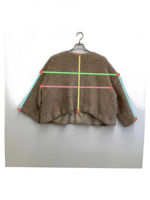 中古・古着通販】nest Robe (ネストローブ) ウールボアノーカラー