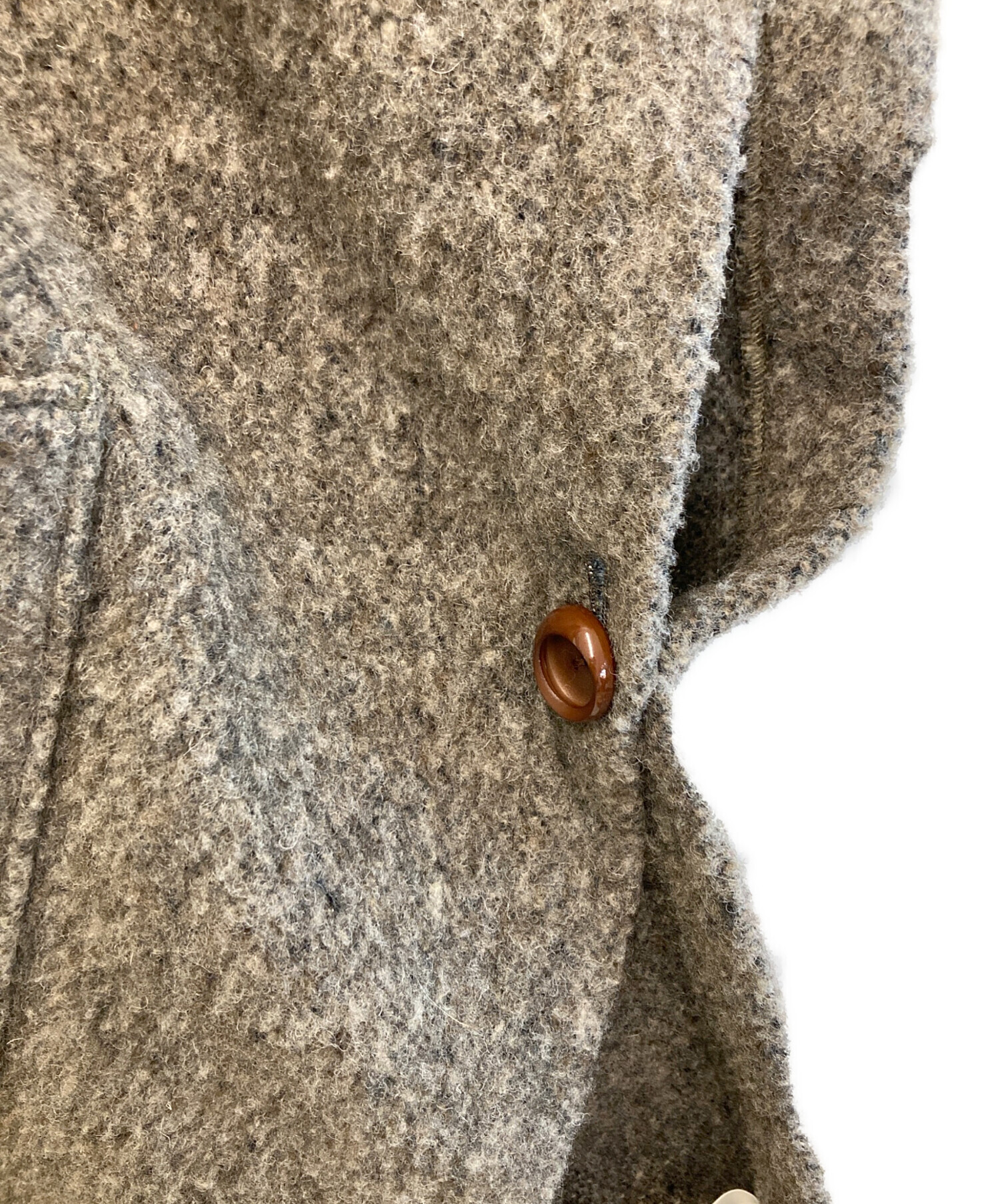 中古・古着通販】nest Robe (ネストローブ) フーデッドポンチョコート