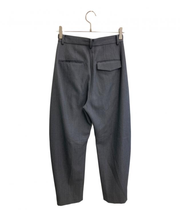 土曜日まで　<6(ROKU)>P/W バレルパンツ　 グレー　34 6(ROKU)P/W バレルパンツ グレー 34