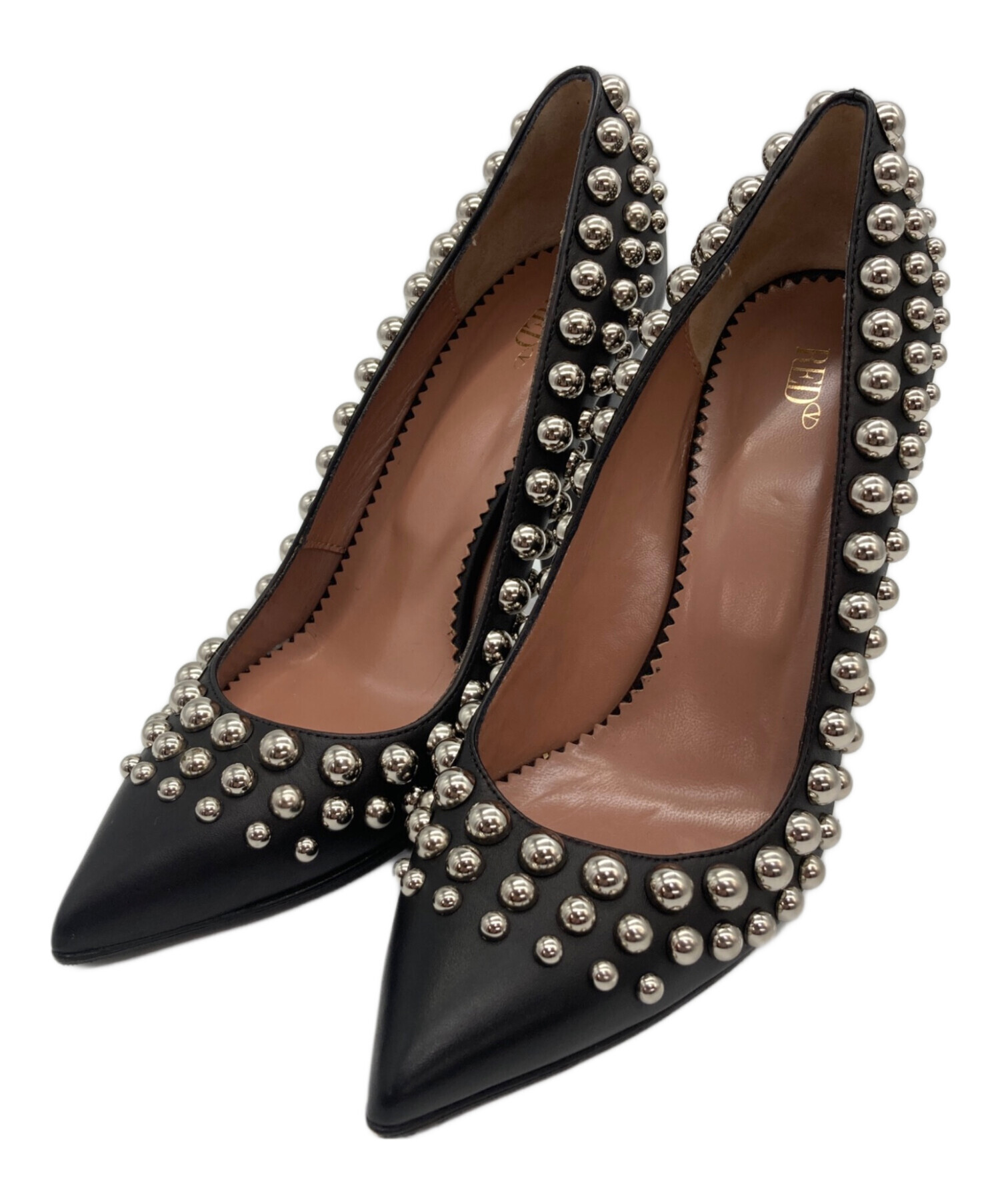 最終値下げ　ヴァレンティノ　パンプス　ブラック　ヒール ヴァレンティノ ガラヴァーニ VALENTINO GARAVANI パンプス ロック