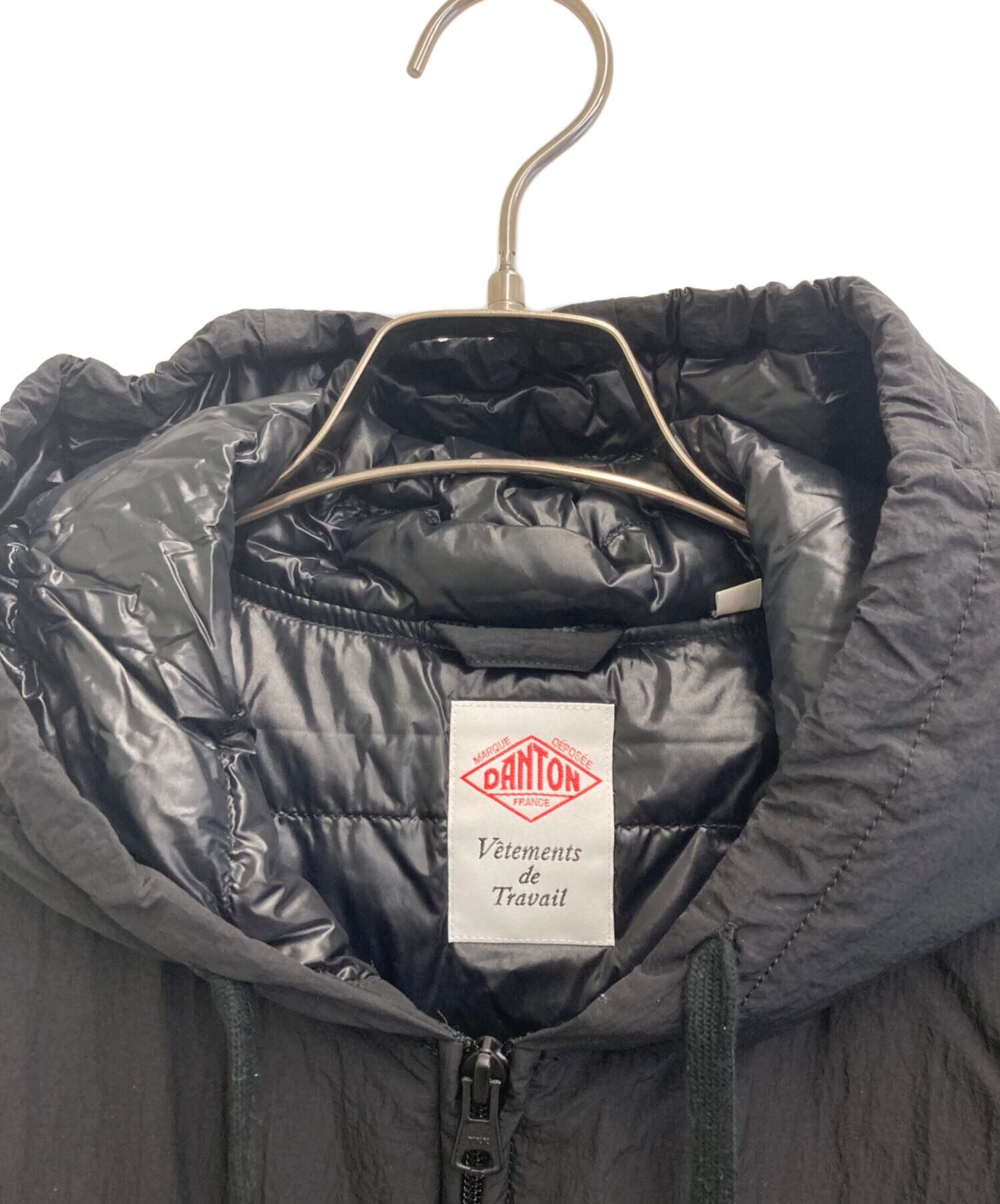 DANTON Vêtements de Travail ブラックダウンジャケット