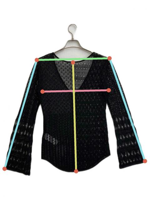 Ameri アメリ 25SS MEDI SWITCH KNIT CARDIGAN 中古・古着通販】Ameri (アメリ) 25ss MEDI SWITCH KNIT CARDIGAN