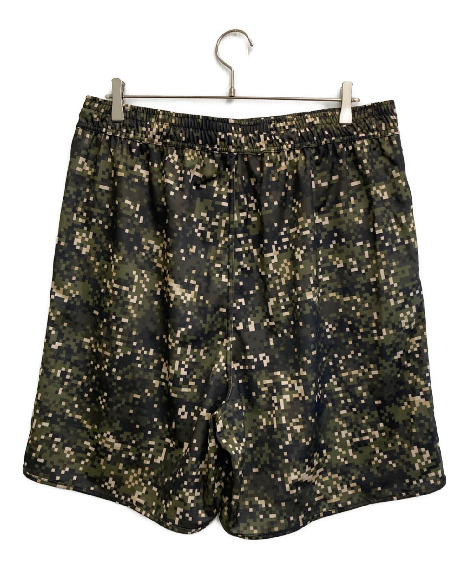 SAPEur サプール ショートパンツ カーキ 中古・古着通販】SAPEur (サプール) ハーフパンツ ブラック×オリーブ