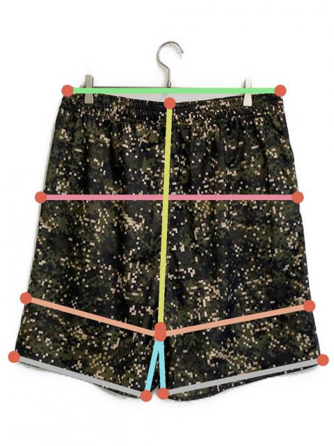 中古・古着通販】SAPEur (サプール) ハーフパンツ ブラック×オリーブ