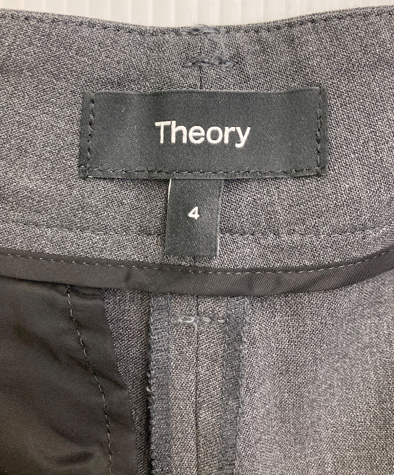 【25AW】新品タグ付き　セオリー　パンツ 中古・古着通販】theory (セオリー) 25AW Traceable Wool Pleated