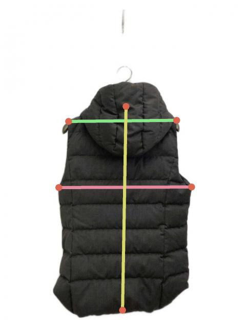 中古・古着通販】TATRAS (タトラス) ダウンベスト CASOTTO グレー