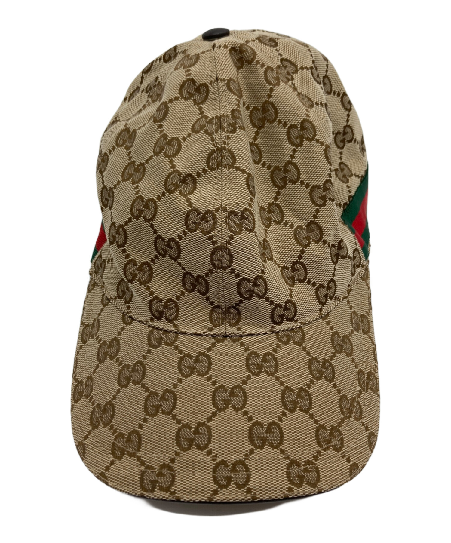中古・古着通販】GUCCI (グッチ) GGキャンパス ベースボールキャップ 