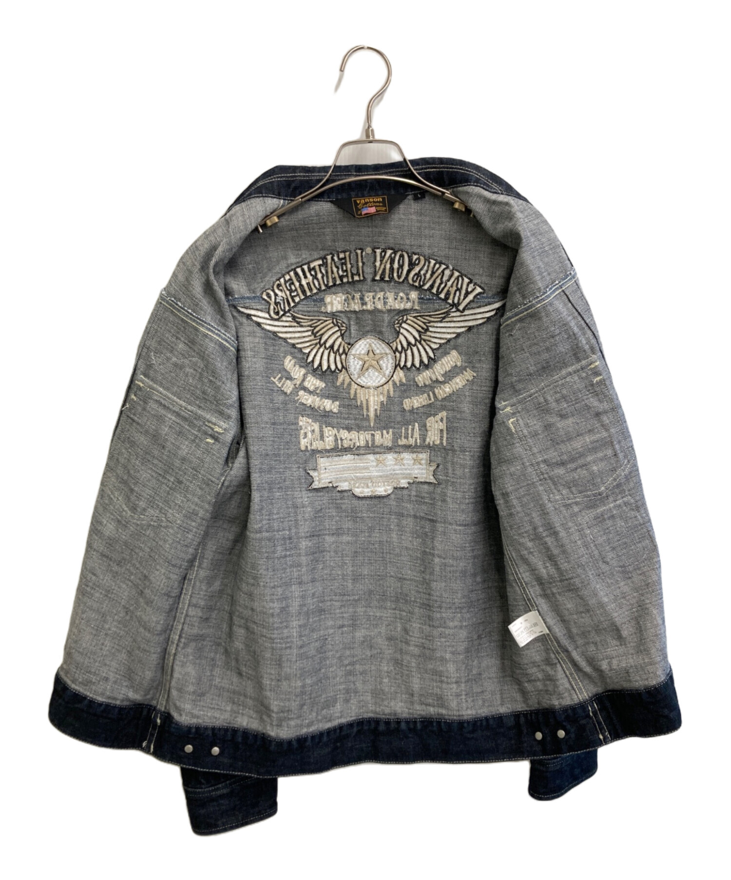 中古・古着通販】VANSON (バンソン) デニムジャケット インディゴ