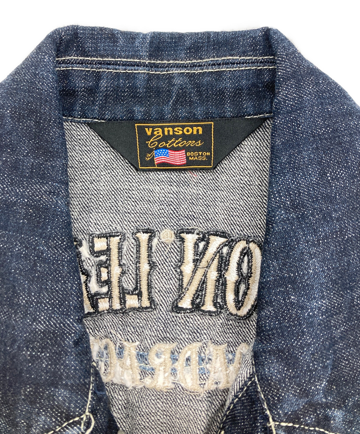 中古・古着通販】VANSON (バンソン) デニムジャケット インディゴ