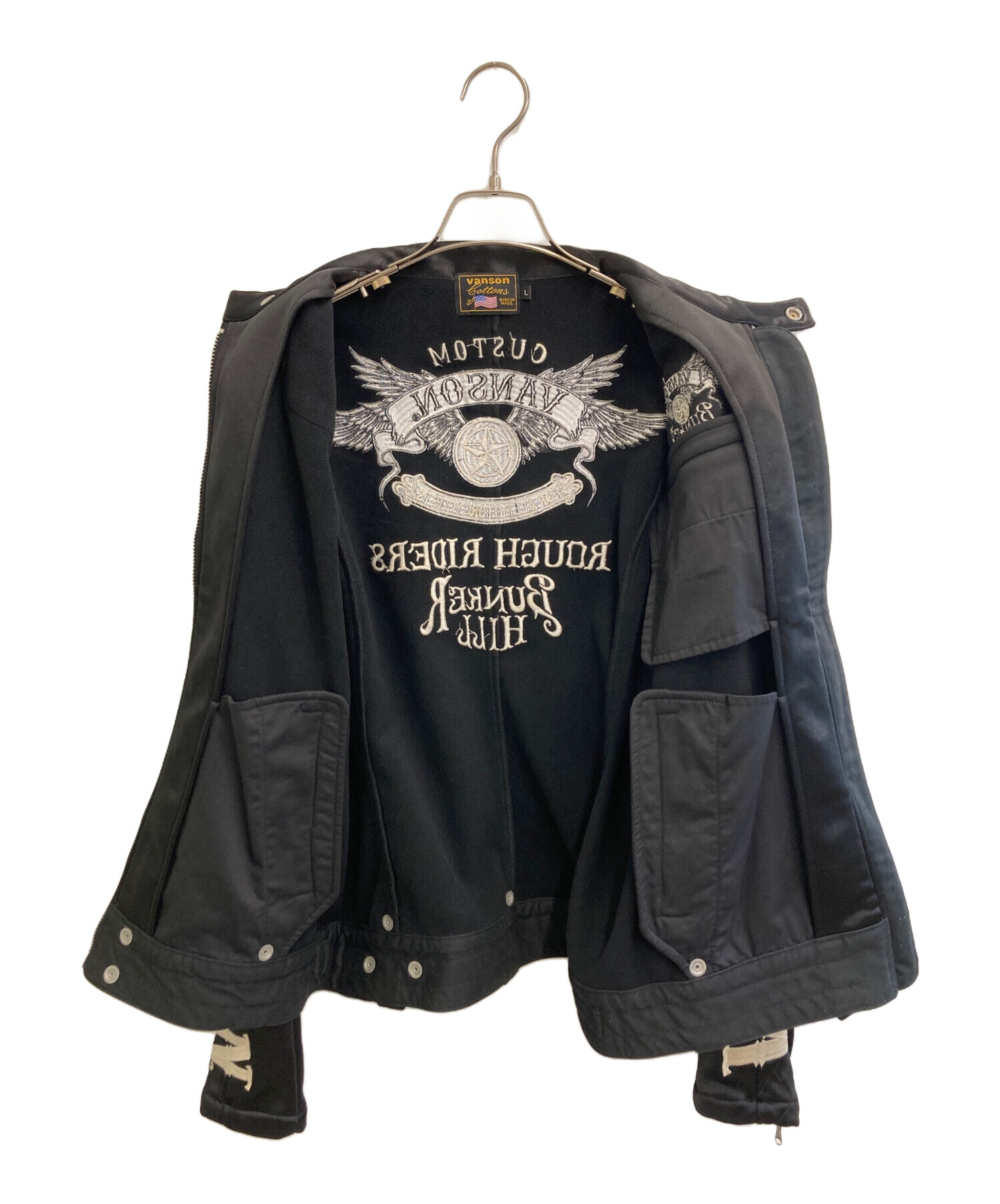 中古・古着通販】VANSON (バンソン) モーターサイクルジャケット