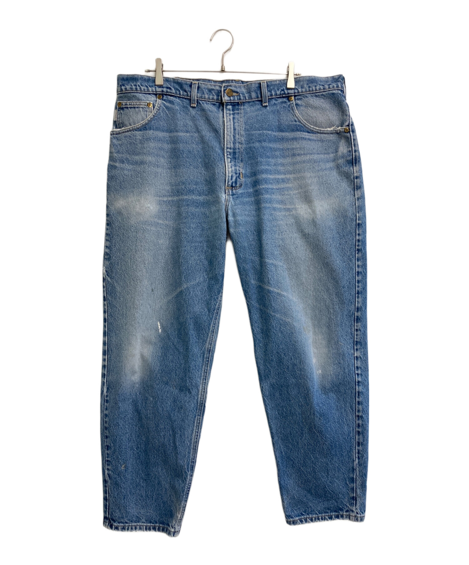 中古・古着通販】CarHartt (カーハート) デニムパンツ ブルー サイズ
