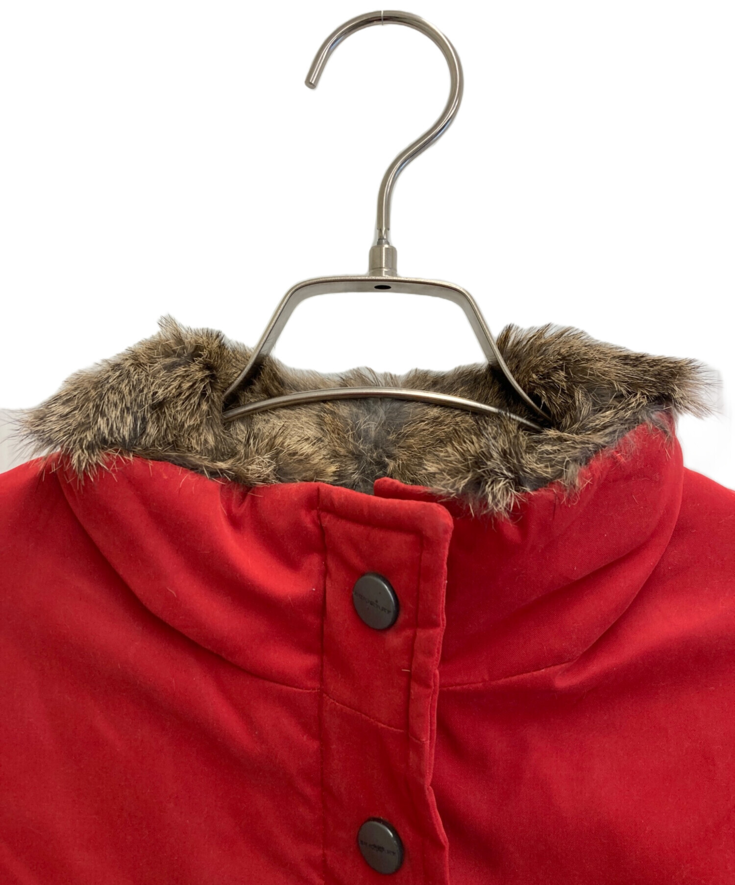 中古・古着通販】BURBERRY (バーバリー) パデットコート レッド サイズ