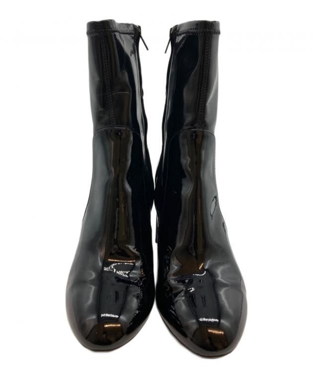 LOUIS VUITTON ルイヴィトン アンクルブーツ シルエット・ライン 中古・古着通販】LOUIS VUITTON (ルイ ヴィトン) シルエットライン