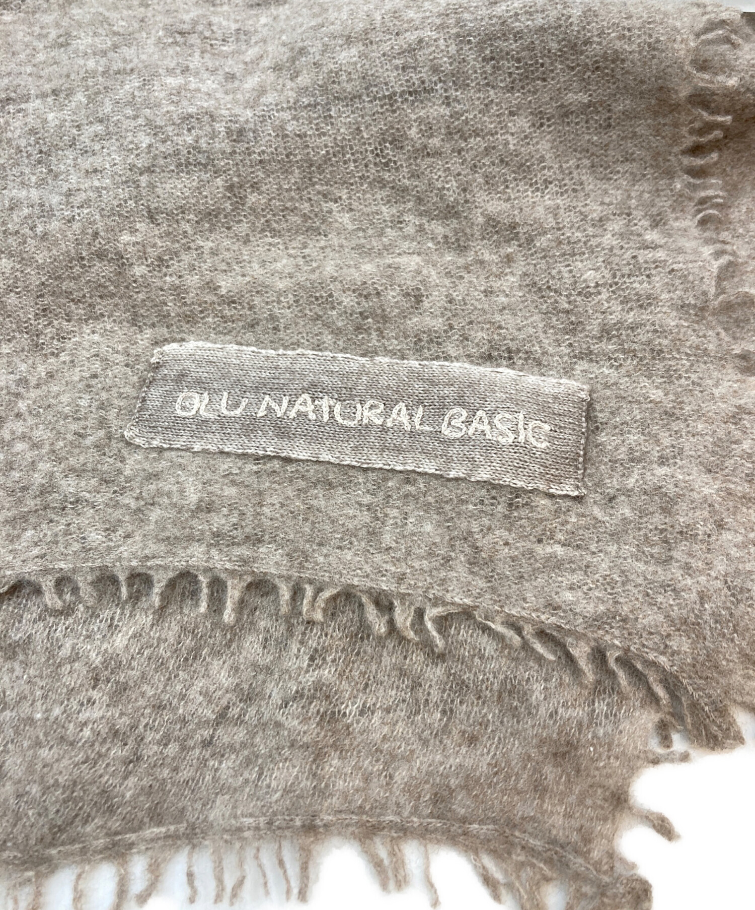 NATURAL BASIC カシミアストール 服飾雑貨メーカー川辺株式会社が「OLU