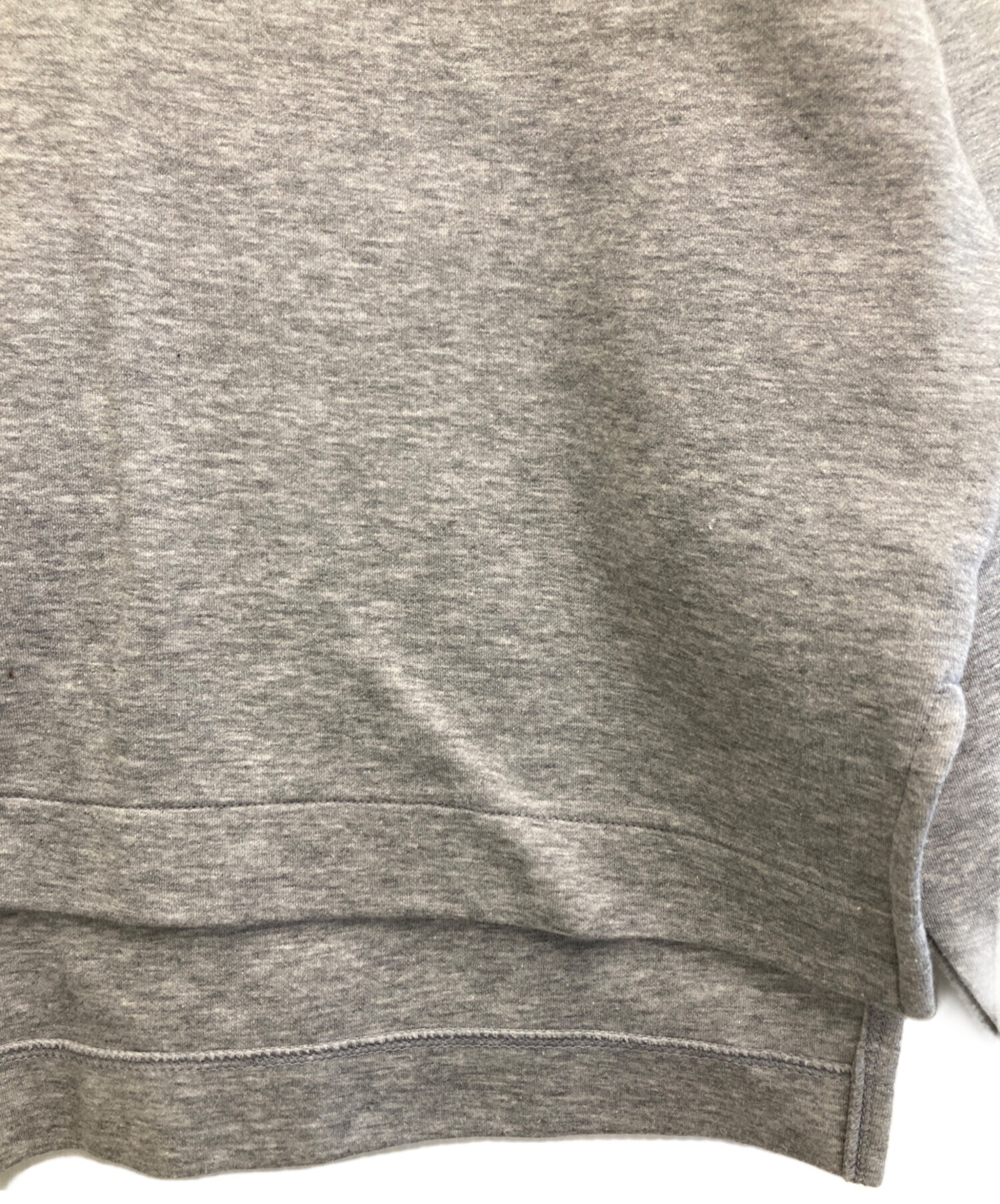 中古・古着通販】COUDRE (クードル) Vネックスウェットトップス グレー