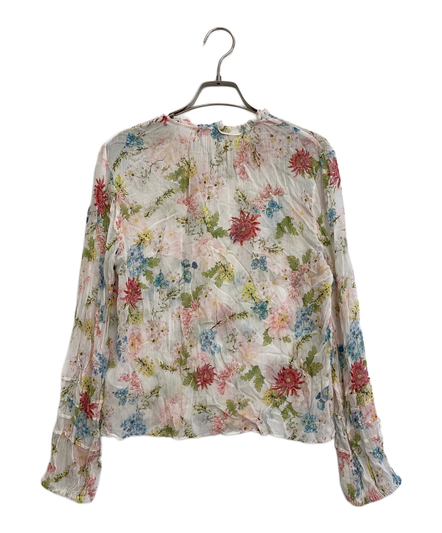 中古・古着通販】VIVIENNE TAM (ヴィヴィアンタム) 花柄ブラウス