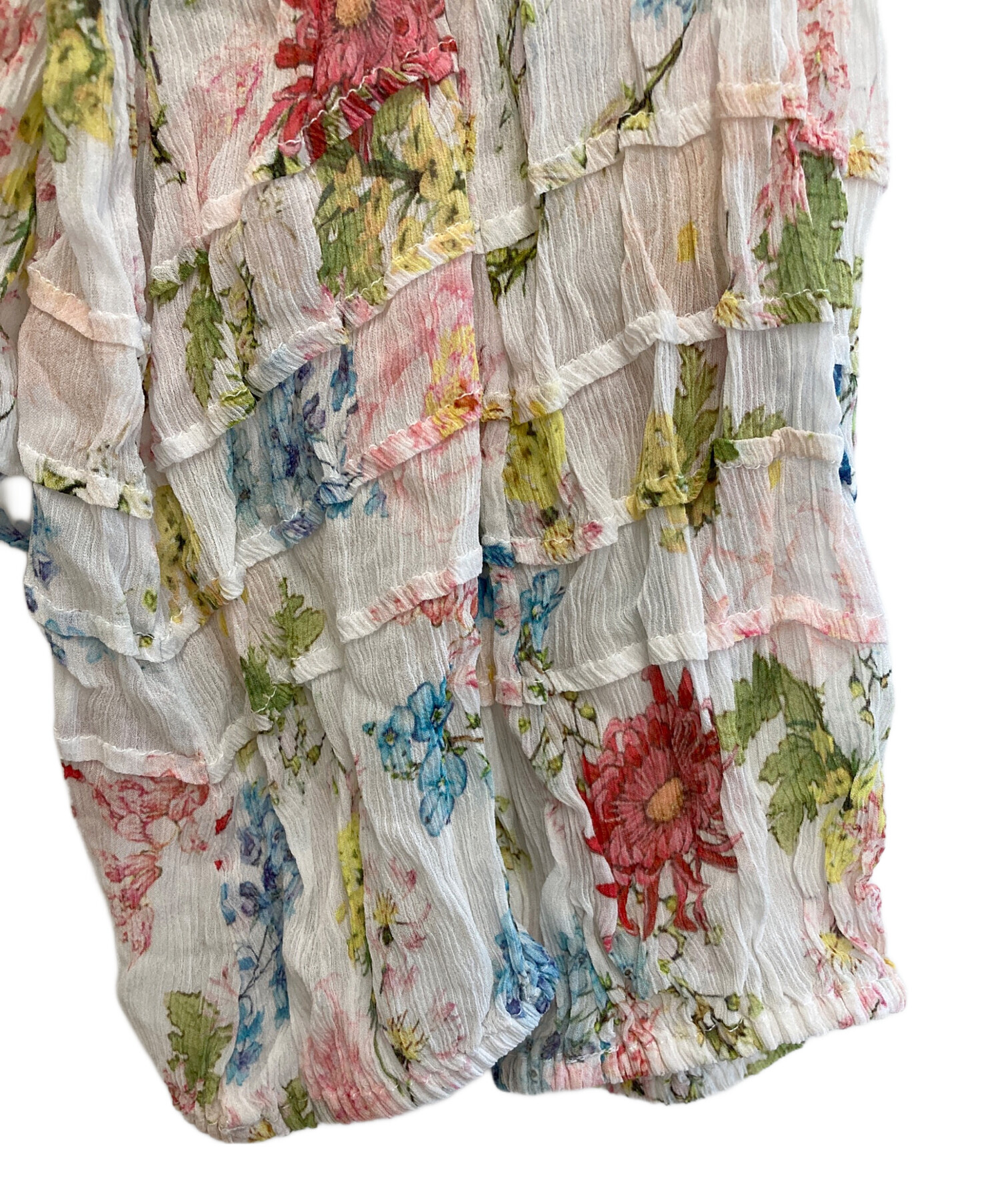 中古・古着通販】VIVIENNE TAM (ヴィヴィアンタム) 花柄ブラウス