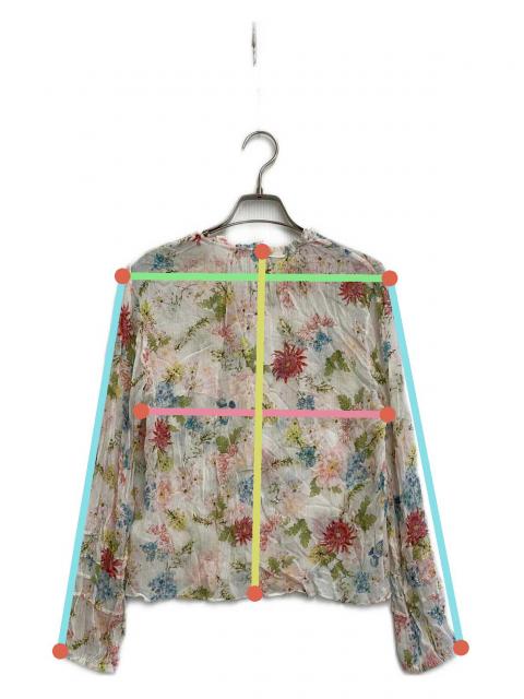 中古・古着通販】VIVIENNE TAM (ヴィヴィアンタム) 花柄ブラウス