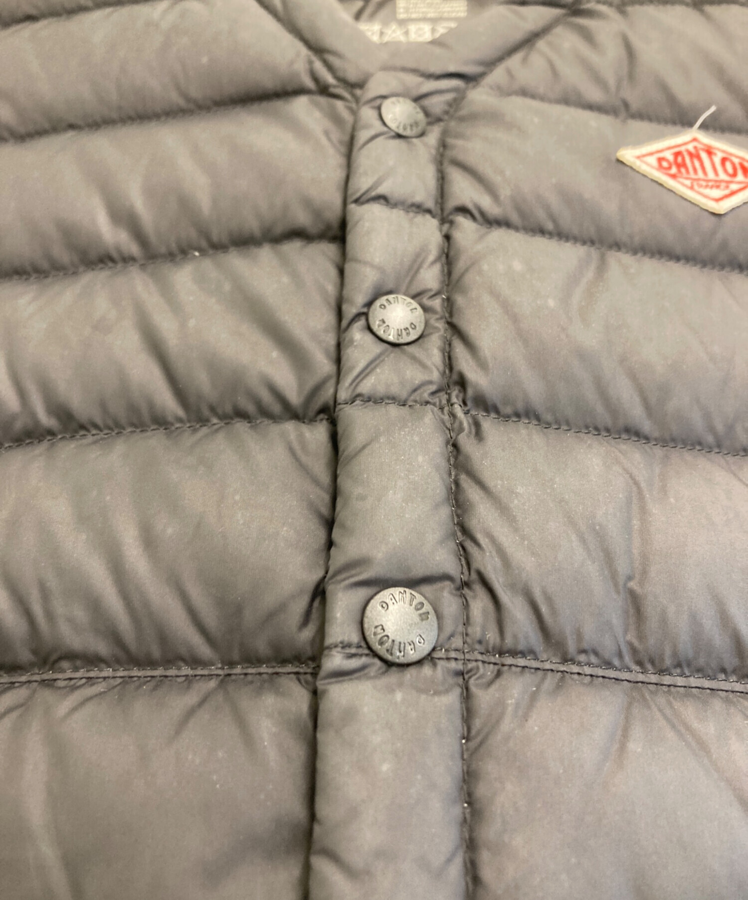 中古・古着通販】DANTON (ダントン) インナーダウンベスト ブラック