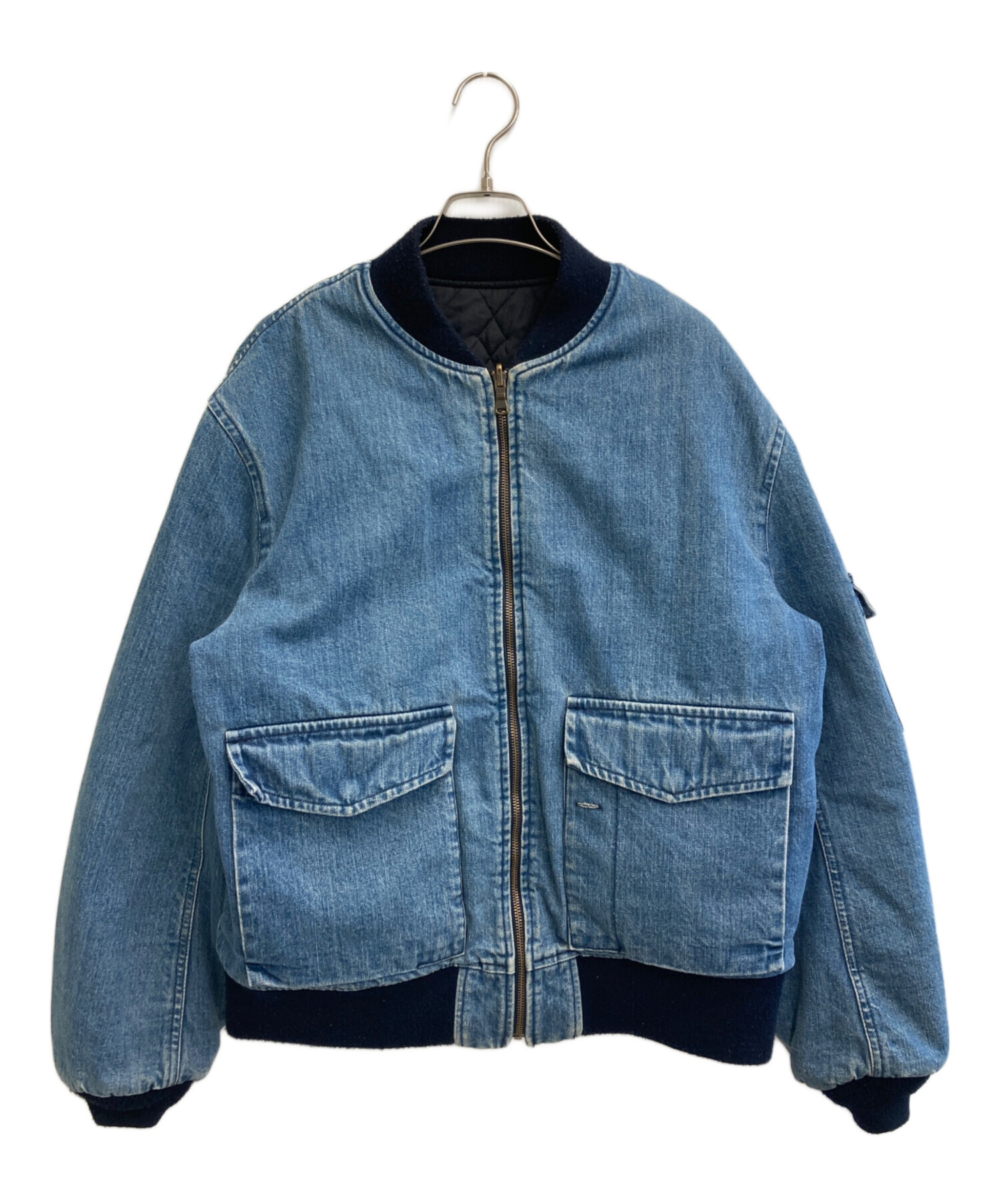 中古品 美品 ハリウッドランチマーケット ブルーブルー デニム 