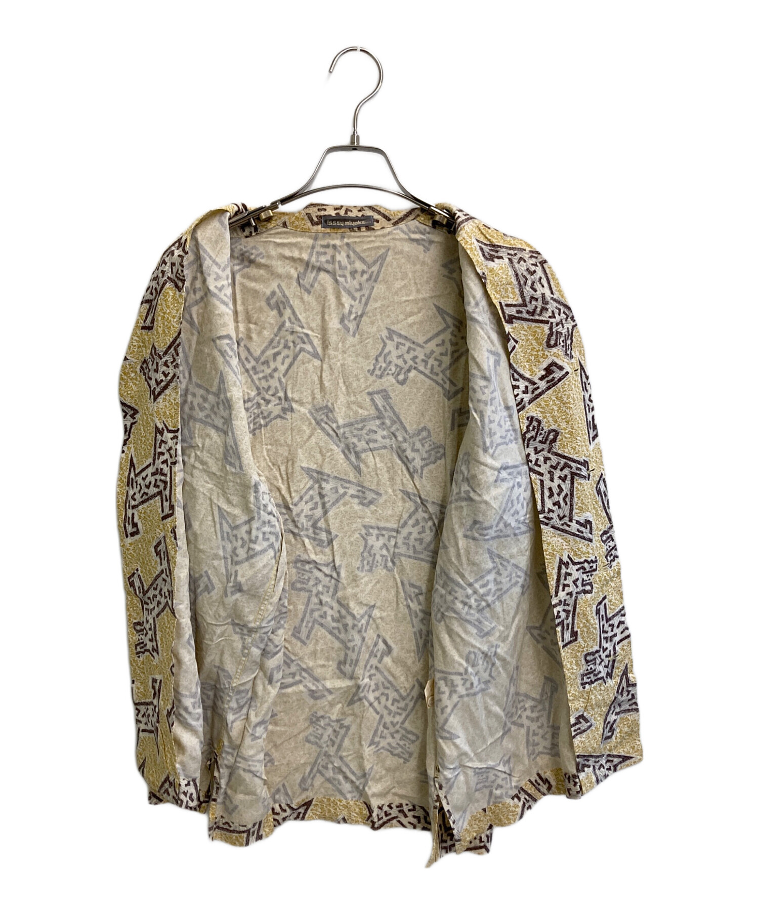 中古・古着通販】ISSEY MIYAKE MEN (イッセイミヤケメン) レーヨン柄