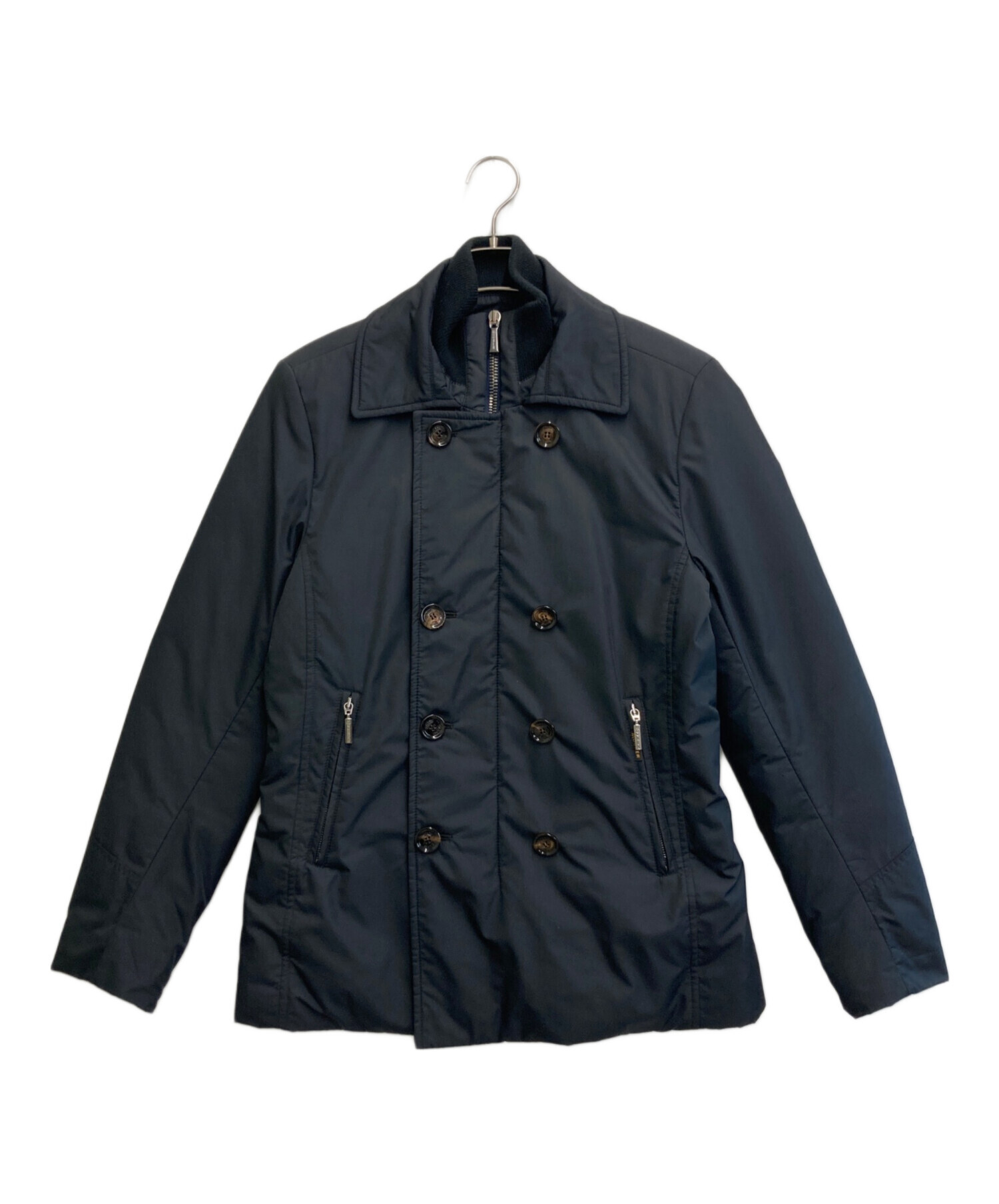 中古・古着通販】MOORER (ムーレー) VERIO-KM Pコート ネイビー サイズ