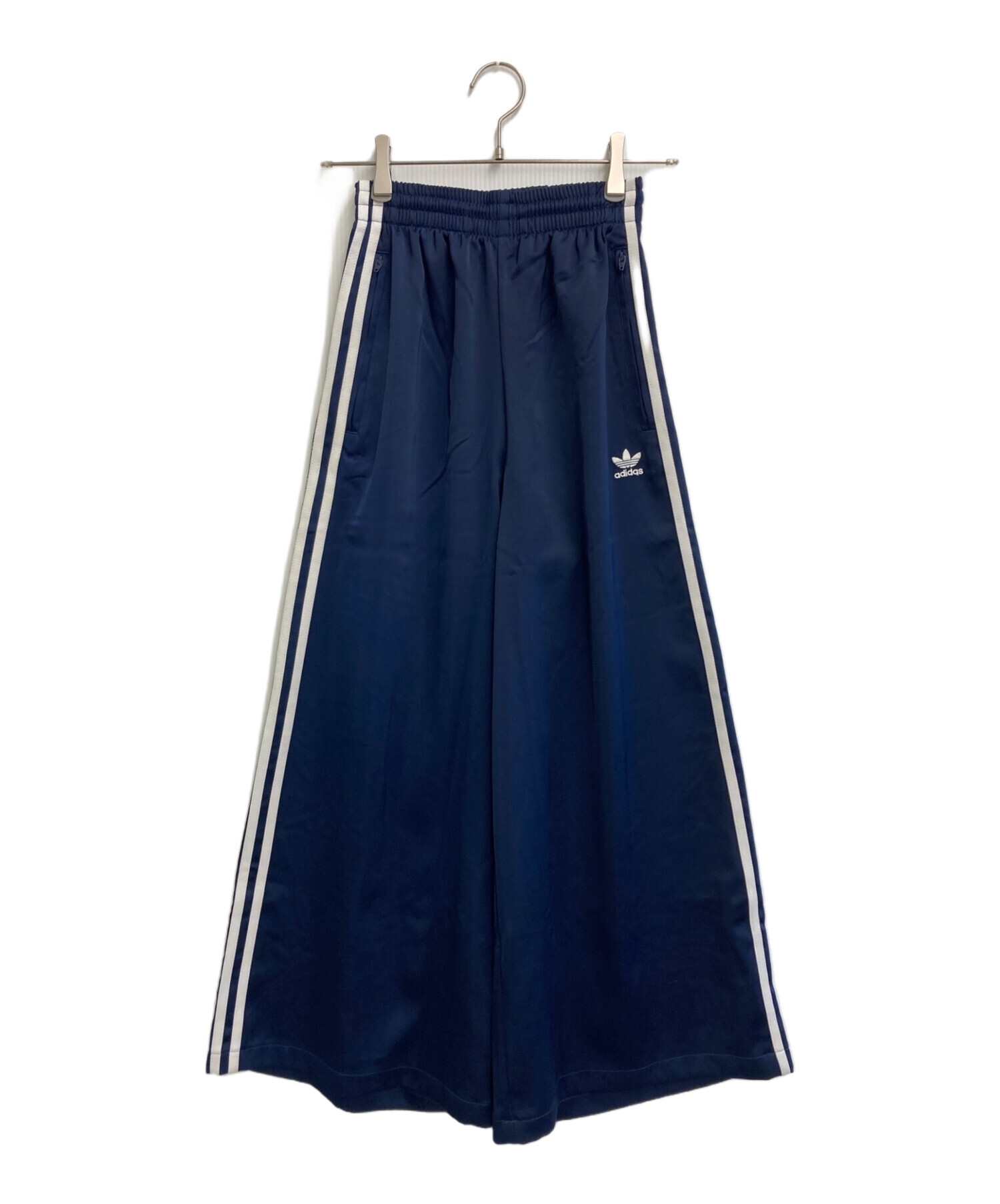 中古・古着通販】adidas (アディダス) サテン ワイドレッグ トラック