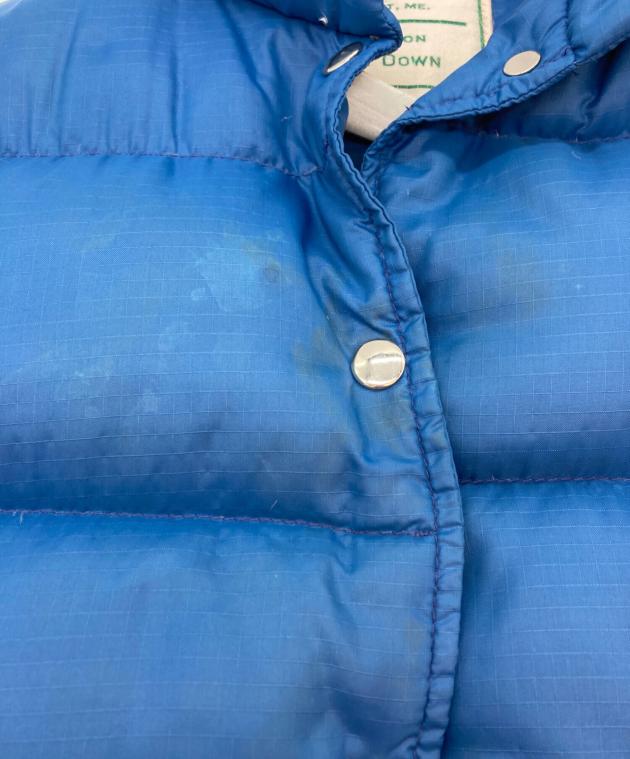 中古・古着通販】L.L.Bean (エルエルビーン) ダウンベスト ブルー