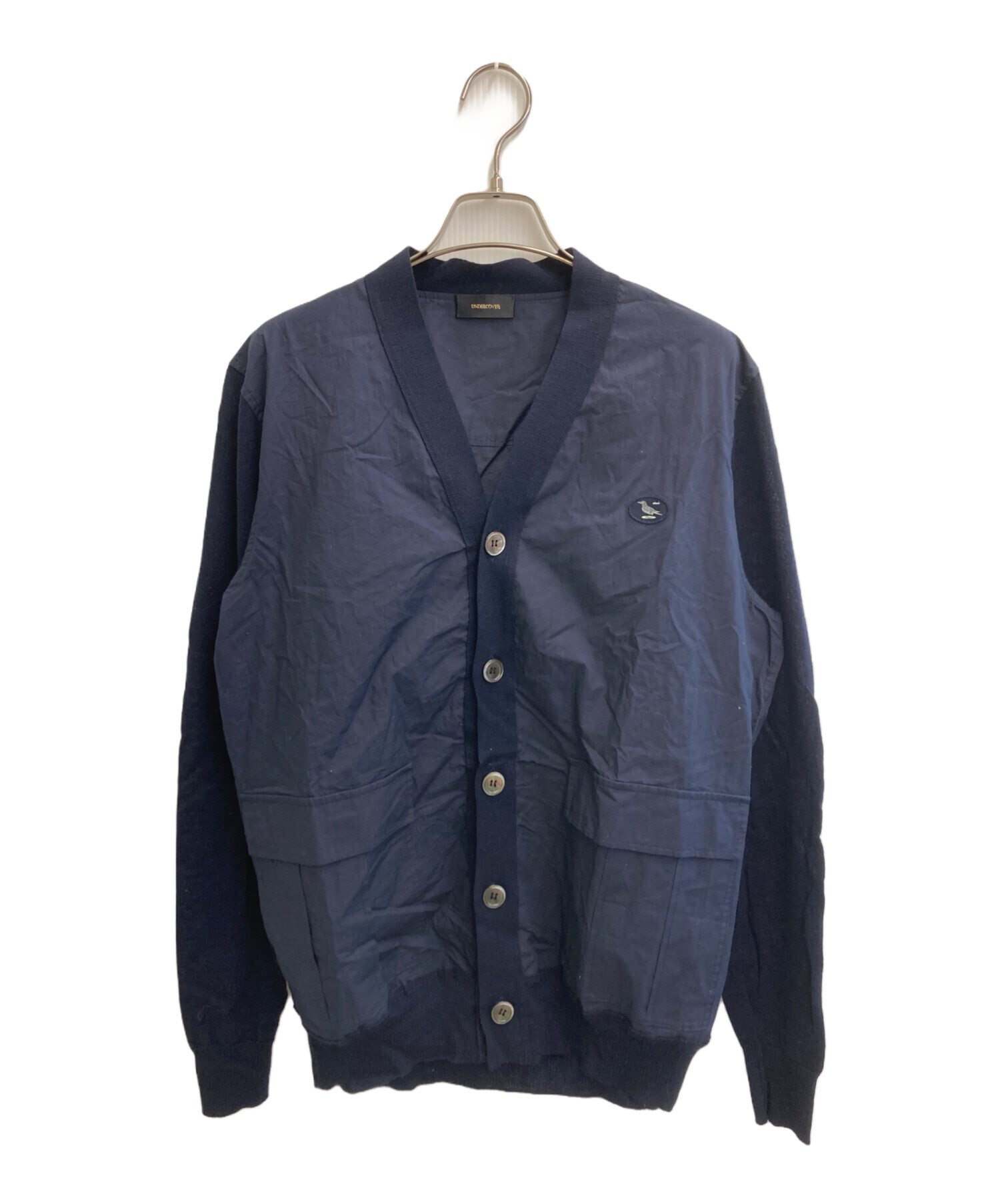 本日限定価格　undercover カーディガン 中古・古着通販】UNDERCOVER (アンダーカバー) 切替カーディガン