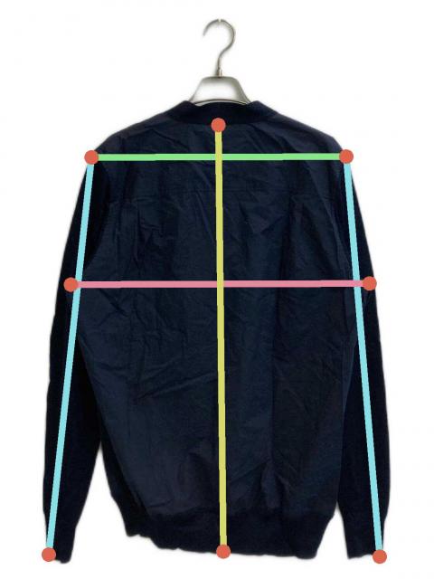 中古・古着通販】UNDERCOVER (アンダーカバー) 切替カーディガン