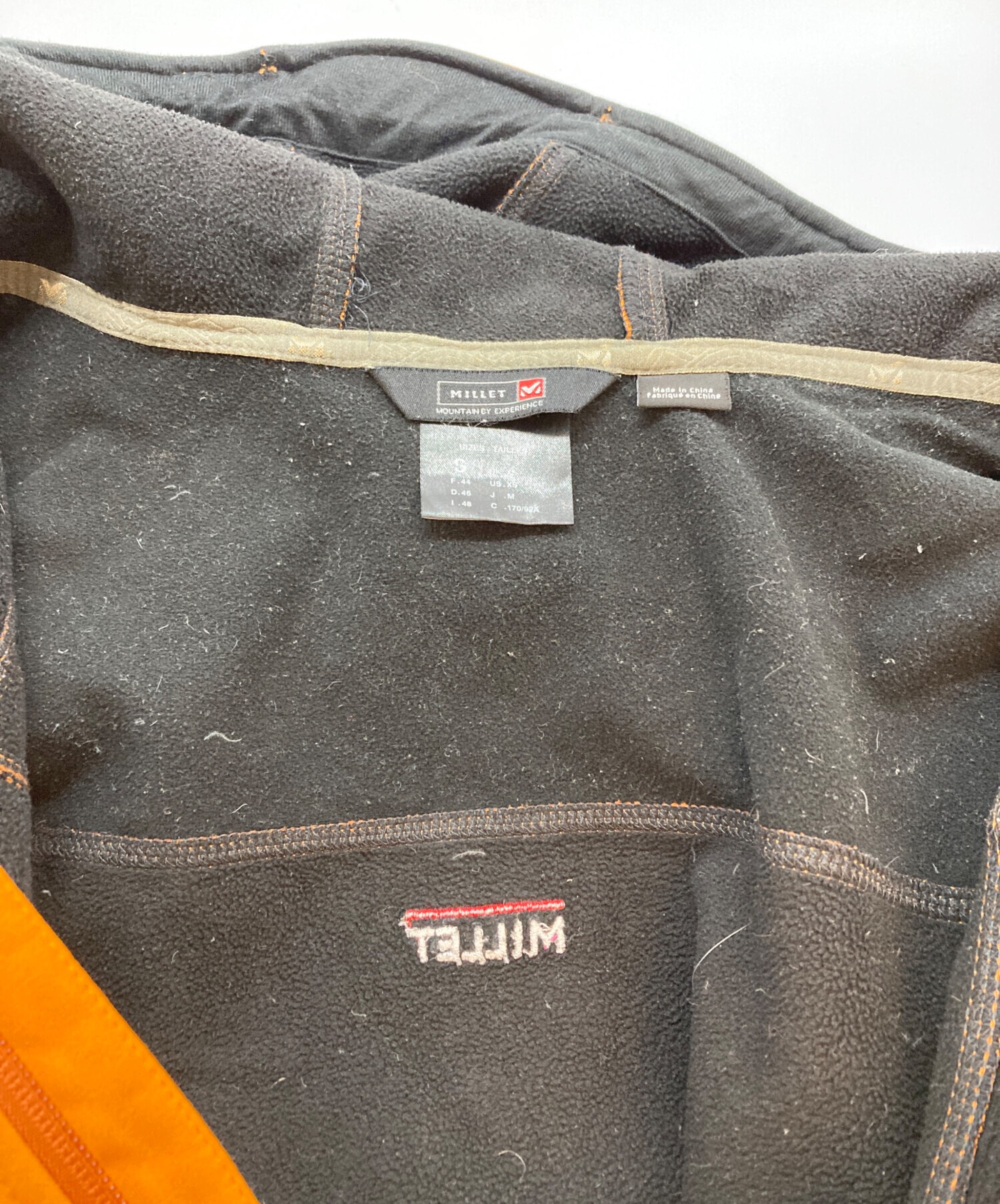 中古・古着通販】MILLET (ミレー) ソフトシェルジャケット オレンジ