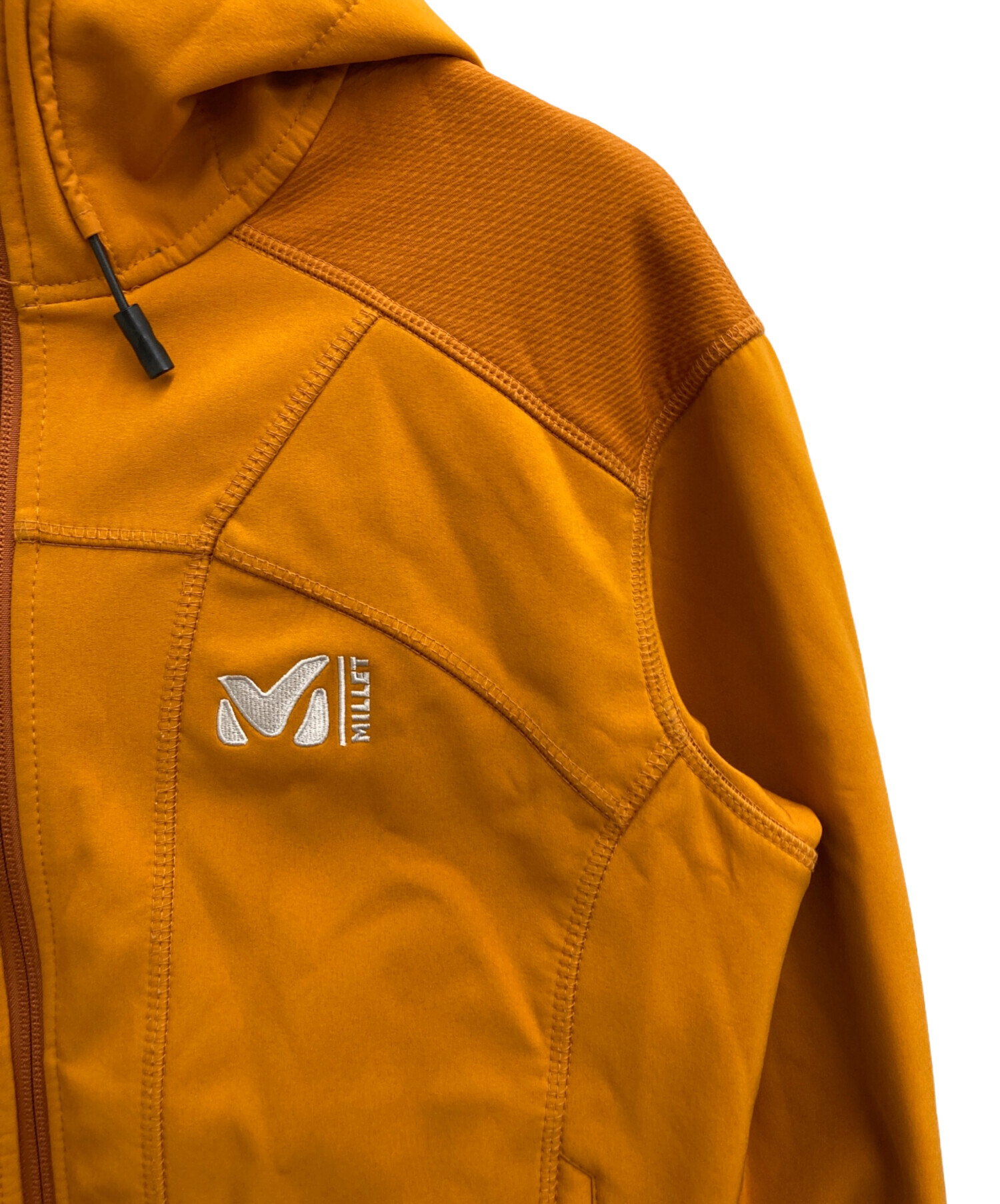 中古・古着通販】MILLET (ミレー) ソフトシェルジャケット オレンジ