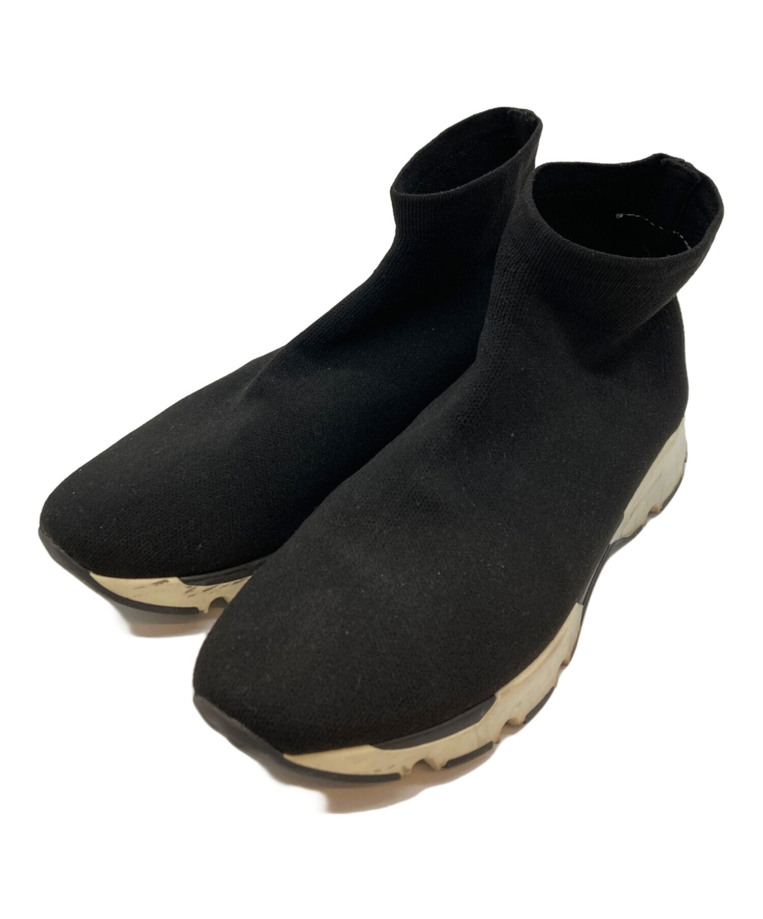 【中古】エムエムシックス メゾンマルジェラ MM6 Maison Margiela ソックススニーカー シューズブラック 37 中古・古着通販】MM6 Maison Margiela (エムエムシックスメゾン