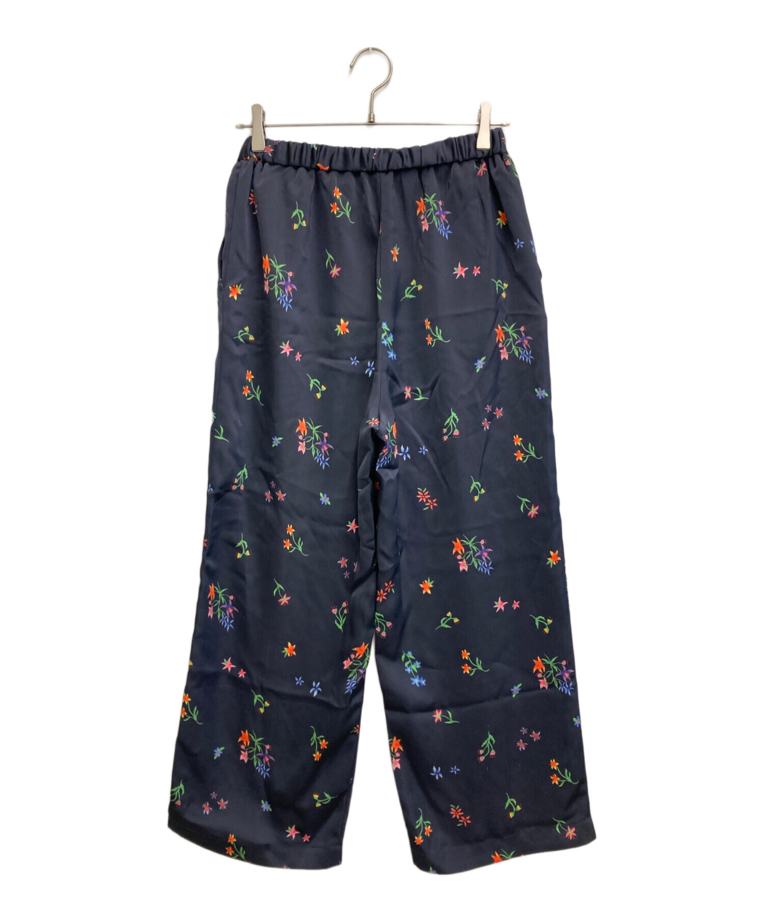 中古・古着通販】SLOBE IENA (スローブ イエナ) サテンパンツ ネイビー