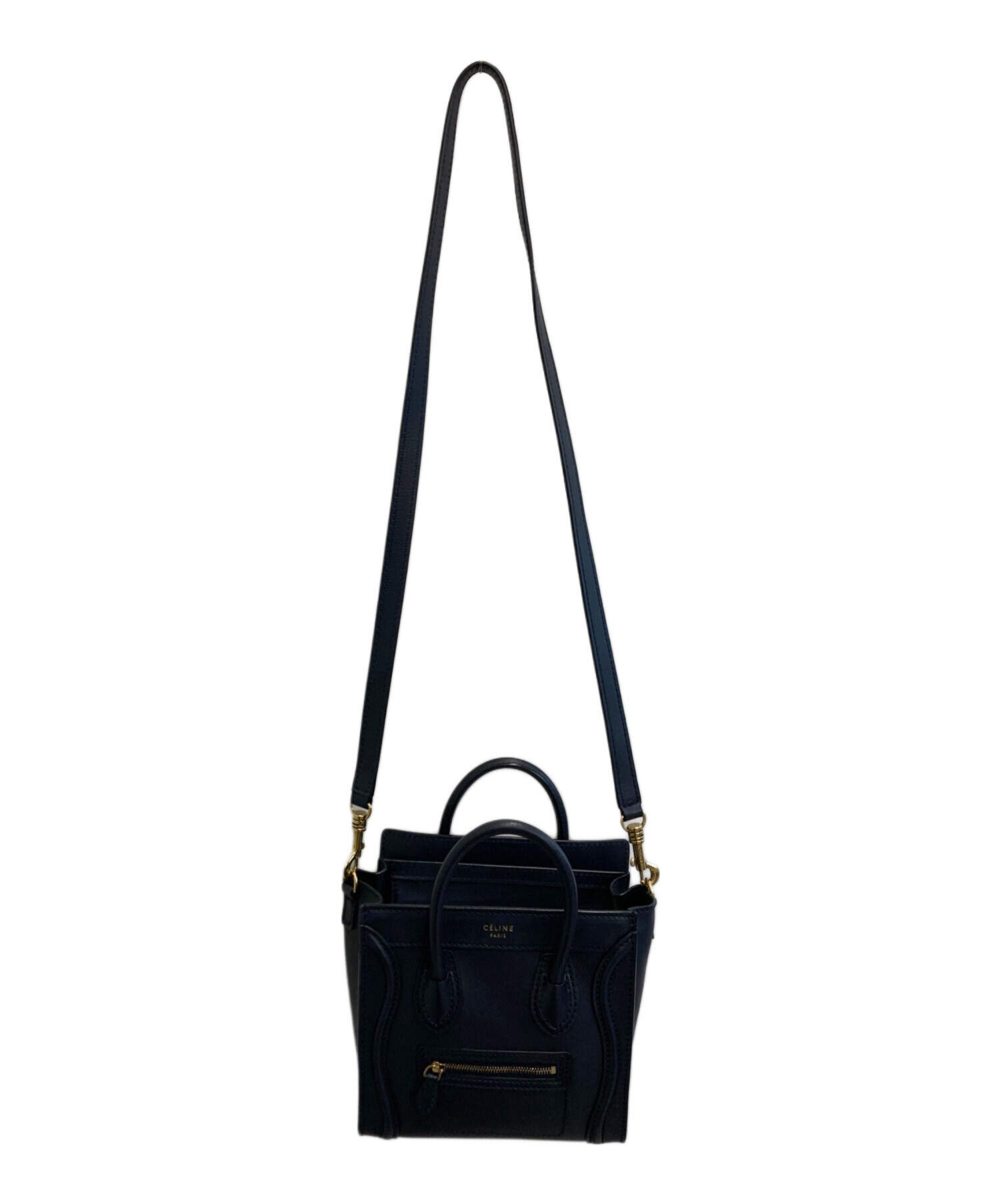 中古・古着通販】CELINE (セリーヌ) ラゲージ ナノショッパー 2WAY 