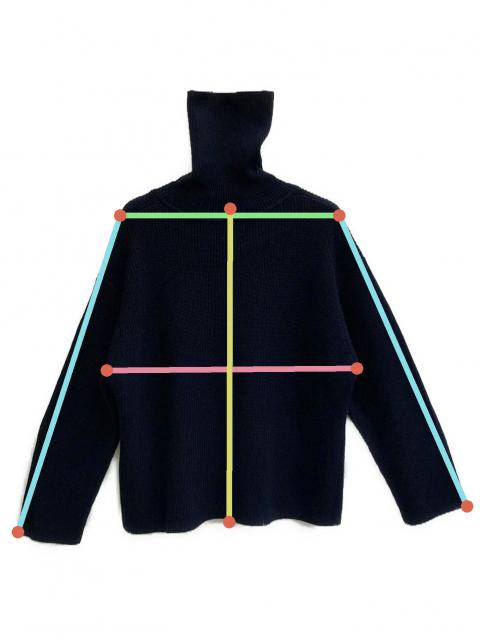 中古・古着通販】ORCIVAL (オーシバル) セーラーカラー ハーフジップ