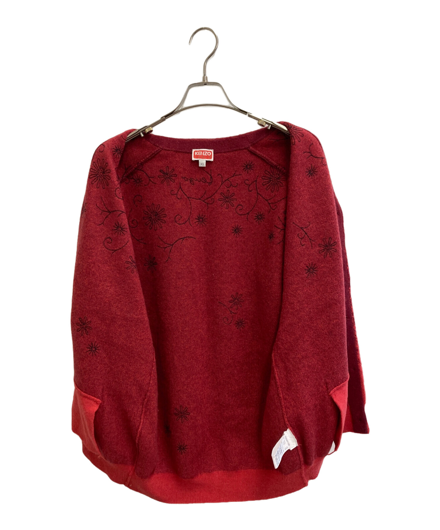 中古・古着通販】KENZO (ケンゾー) アルパカブレンドビーズフラワー