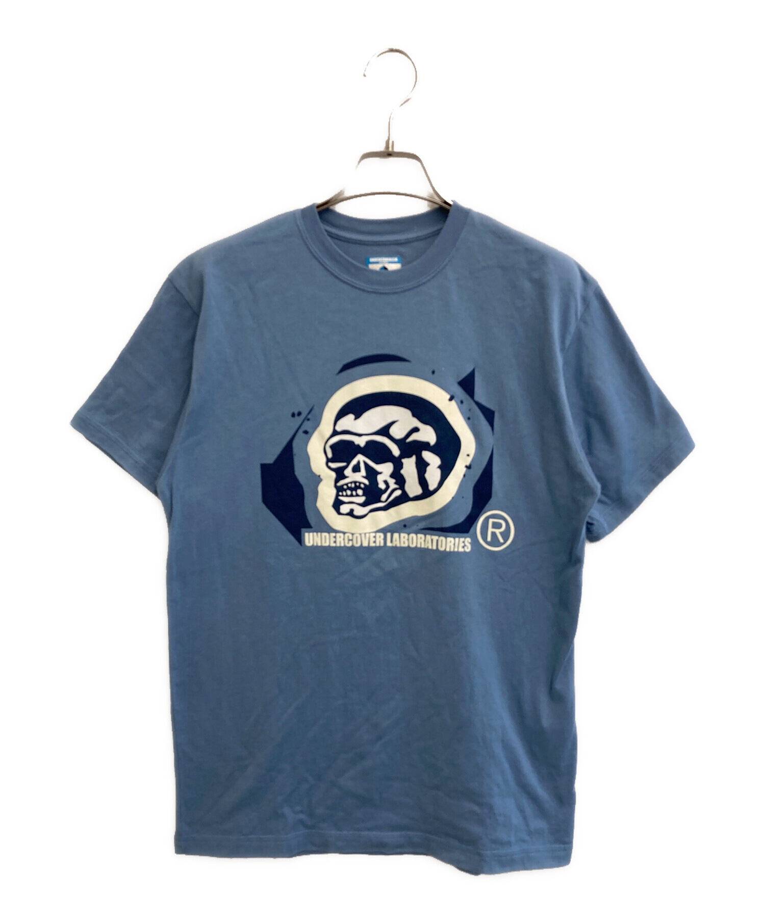 UNDER COVER アンダーカバー Tシャツ・カットソー M 青 【古着】【中古】【送料無料】 UNDERCOVER - UNDER COVER アンダーカバー Tシャツ・カットソー M 紺