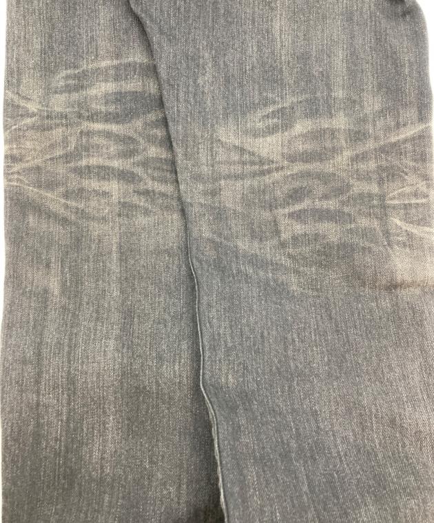 中古・古着通販】glamb (グラム) パッチワークデニムパンツ ブラック