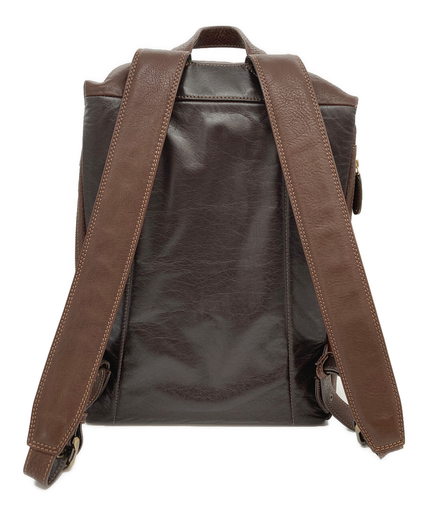 トーンオイルヌメ ソフトミディアムバックパック　ブラウン 土屋鞄 トーンオイルヌメ ソフトミディアムバックパックは大人が使える