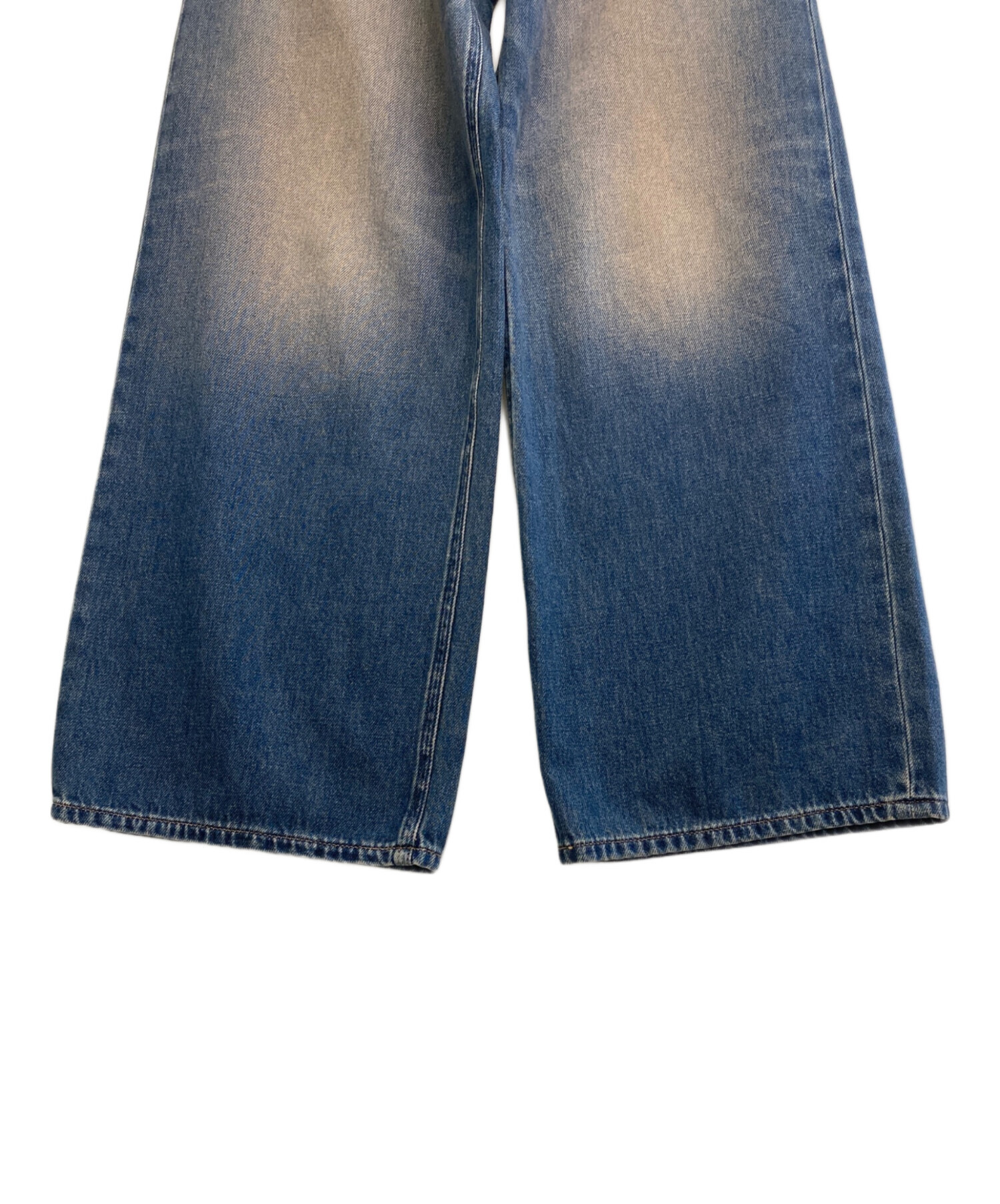 モンキータイム　バギーデニム　Mサイズ　インディゴ 中古・古着通販】MONKEY TIME (モンキータイム) バギーデニムパンツ