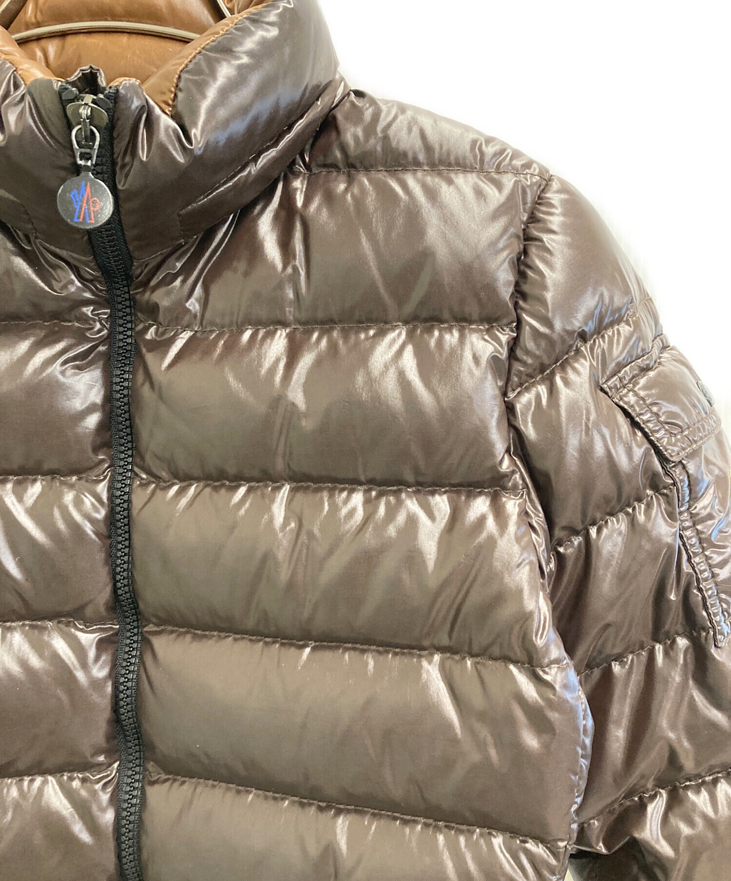 中古・古着通販】MONCLER (モンクレール) ダウンジャケット ブラウン