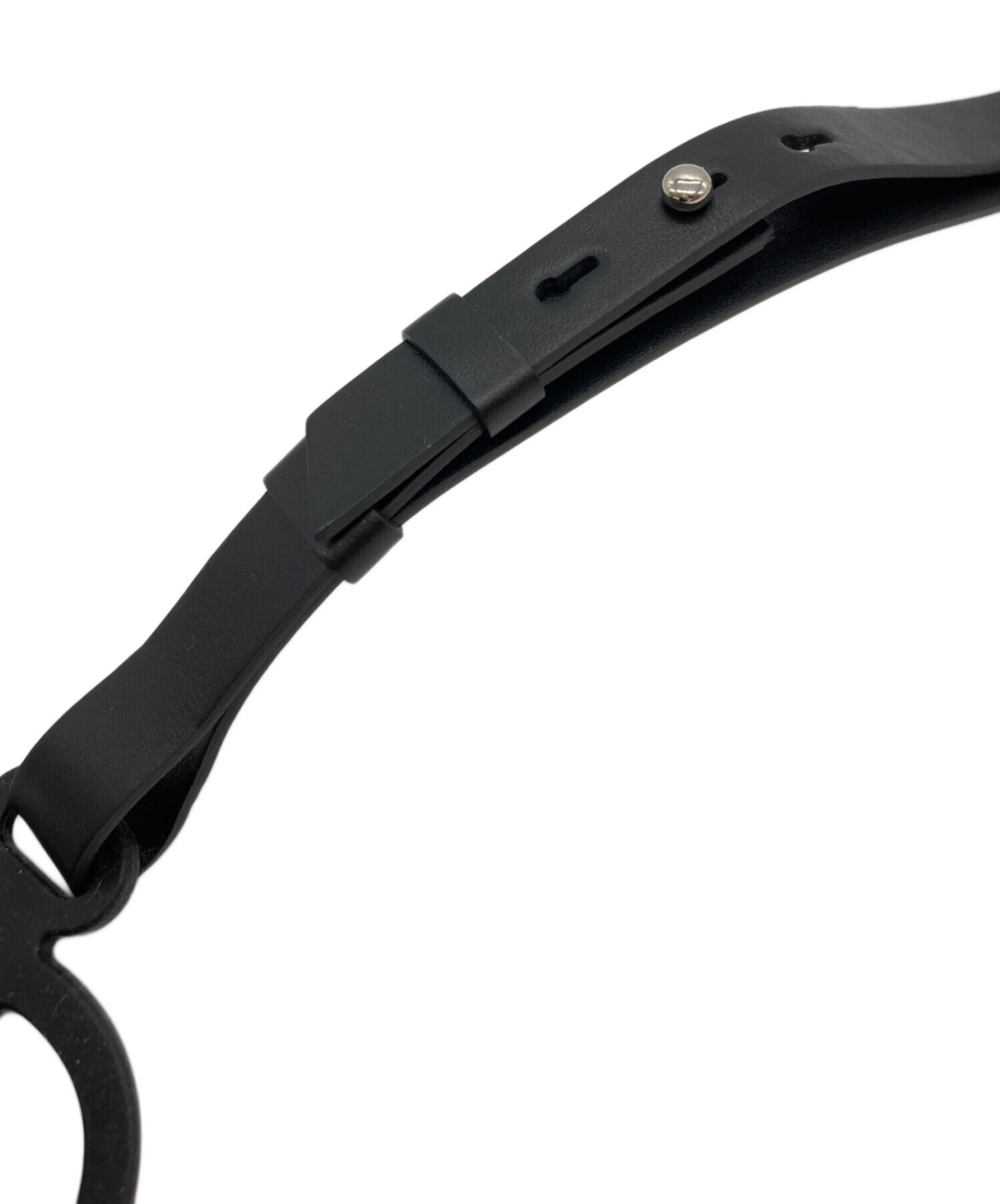 中古・古着通販】PRADA (プラダ) スマホショルダーストラップ ブラック