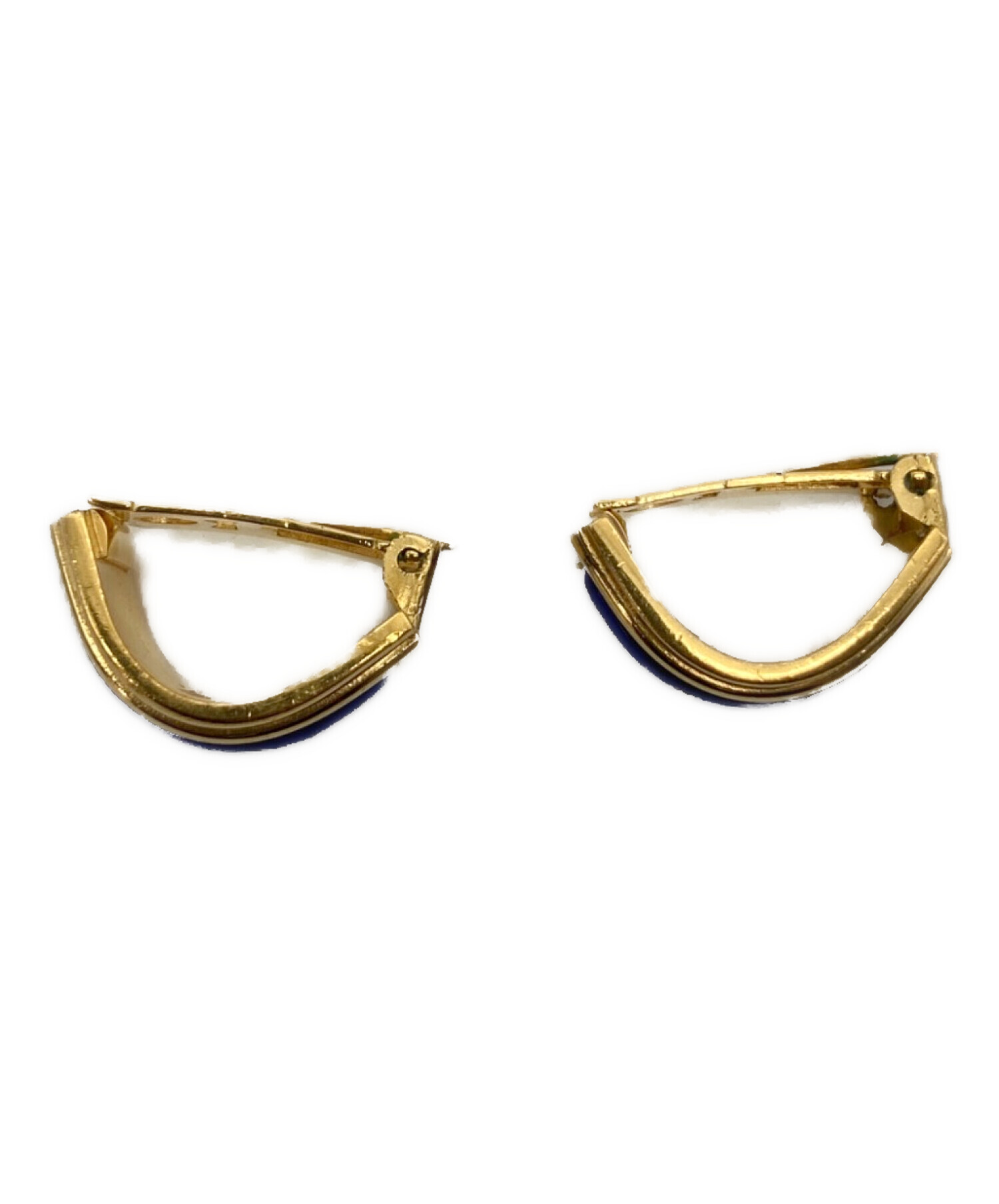 中古・古着通販】HERMES (エルメス) エマイユイヤリング ゴールド