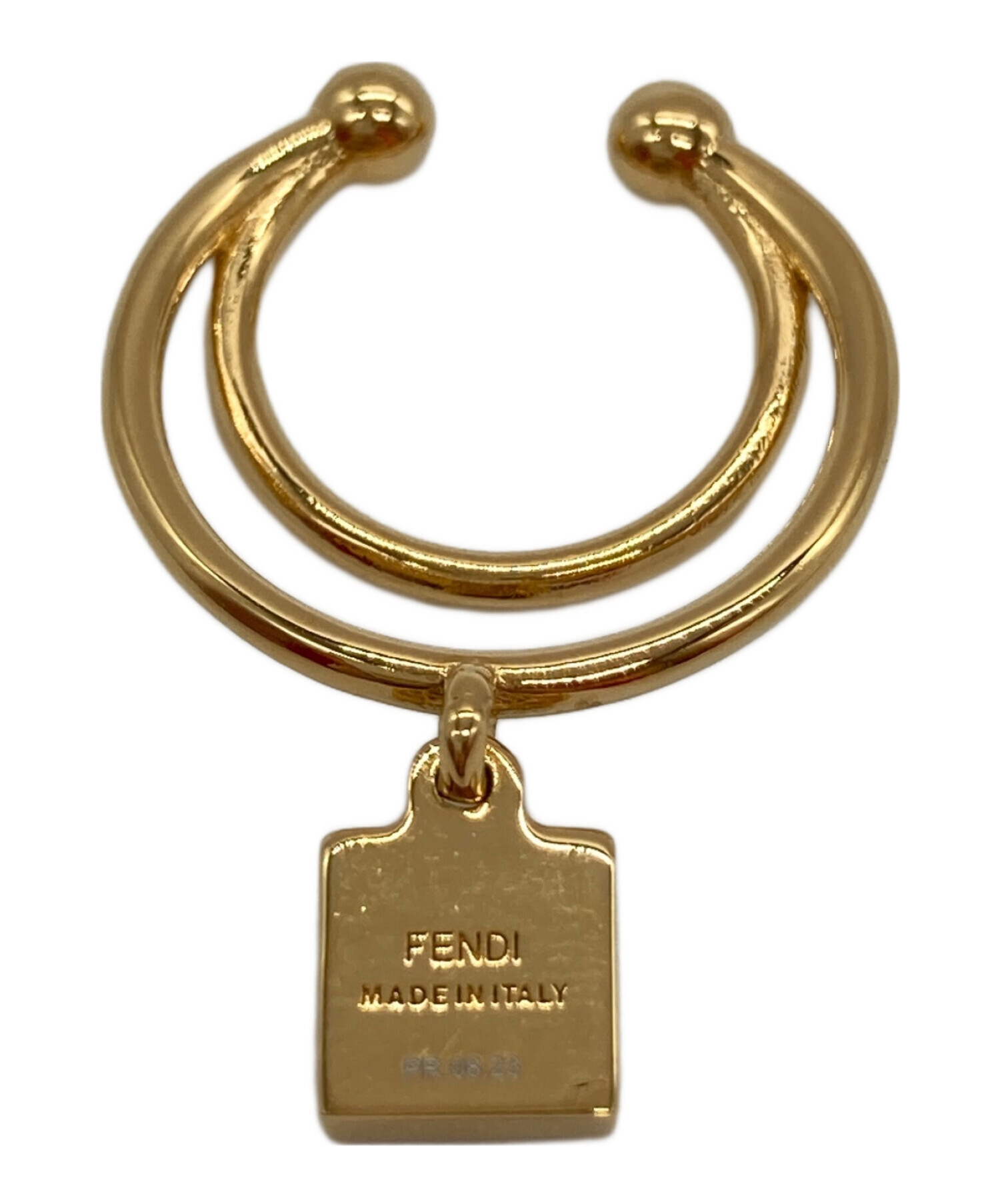 中古・古着通販】FENDI (フェンディ) フォーエバーイヤーカフ ゴールド