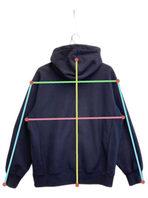 Supreme ネイビー パールロゴパーカー 中古・古着通販】SUPREME (シュプリーム) パールロゴパーカー ネイビー