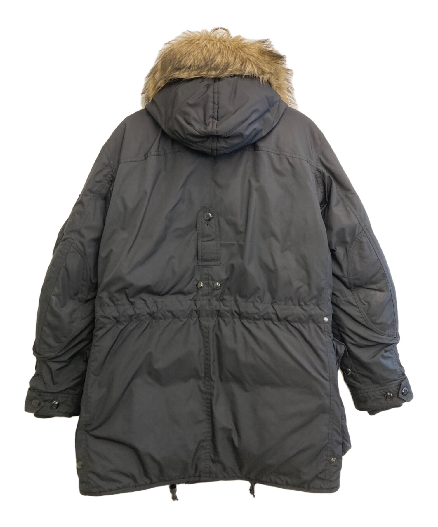 美品LAUREN RALPH LAURENラフルローレンブラック ダウンコートS Lauren Ralph Lauren ラルフローレン ロングダウンコート フード