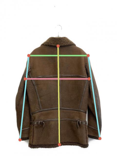 carel van laere キャレルヴァンラーレ ムートンジャケット コート 中古・古着通販】Carel Van Laere (キャレルヴァンラーレ) ムートン