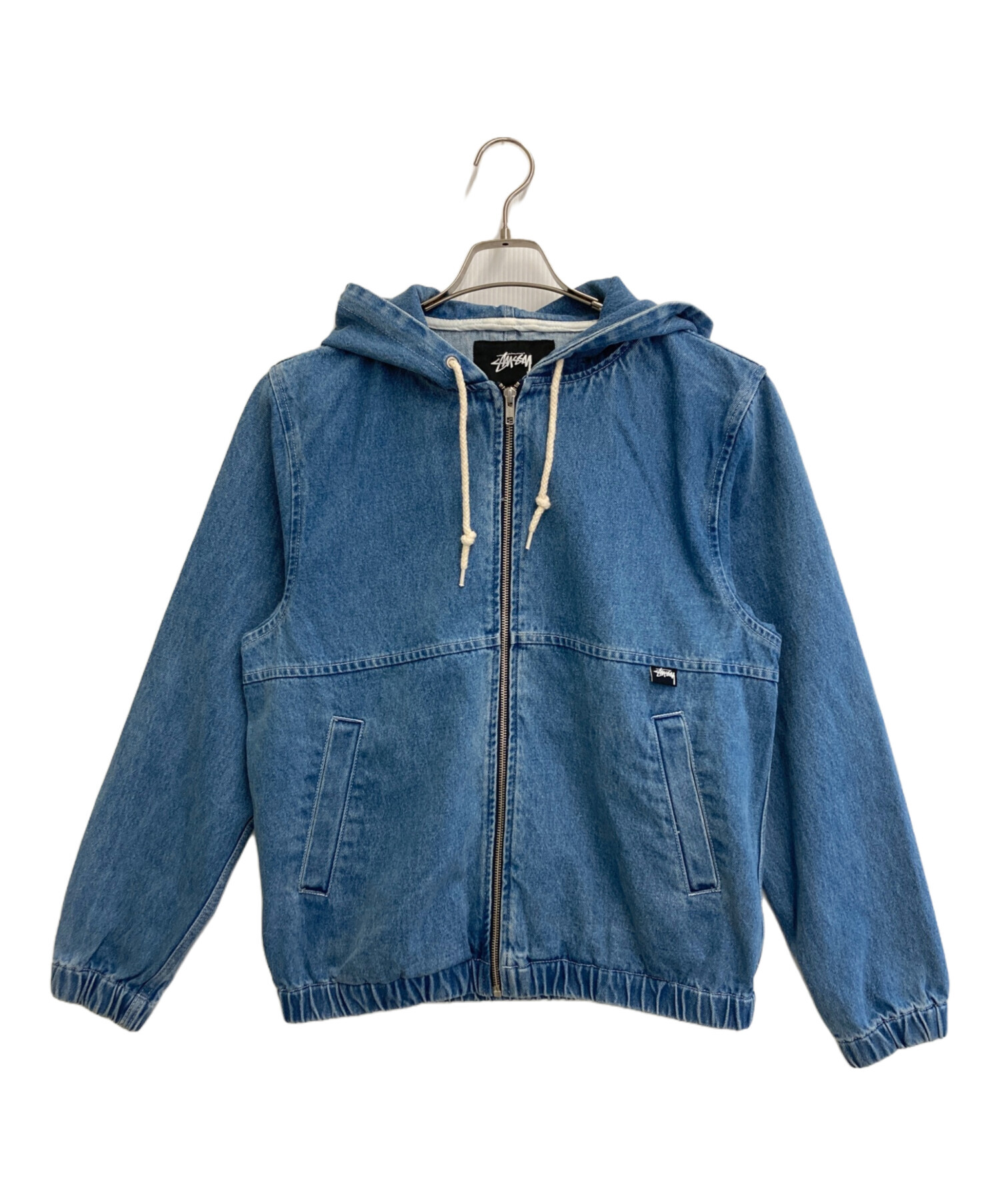 中古・古着通販】stussy (ステューシー) デニムジップパーカー